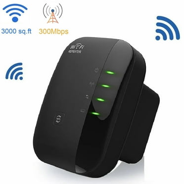 Rongsi WiFi Extender Signal Booster Up to 3000 sq.ft and 30 Devices, WiFi Range Extender, Wireless Internet Repeater, Long Range Amplifier with Ethernet Port, Access Point, 1-Key Setup