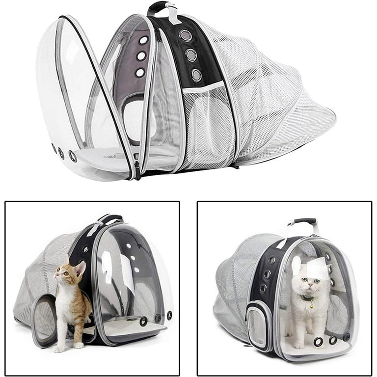Dropship Cat Backpack Carrier Bubble Bag; Small Dog Backpack
