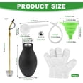 thumbnail image 2 of Diatomaceous Earth Powder Duster, Bulb Duster Sprayer, Garden Duster Applicator Dispenser with Long Metal & Plastic Tube for Home Powder for Organic Gardening Agricultural Supply, 2 of 4