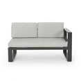 thumbnail image 2 of Miekor Furniture Dursley Outdoor Aluminum V Shape Sofa Sectional B5A9925, 2 of 9