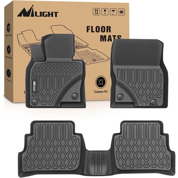 Nilight TPE Floor Mats for Mazda CX5 (CX-5) 2017 2018 2019 2020 2021 2022 2023 2024 2025 All Weather Custom Fit Heavy Duty Floor Liners