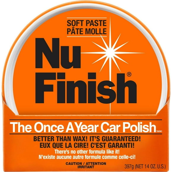 Nu Finish Poli pâte molle « une fois par an » pour automobiles Poli pâte molle pour automobiles