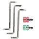 thumbnail image 5 of Steel Construction Z Shape Offset Screwdriver Set Repair Tools Short for Auto Repair 5pcs, 5 of 5