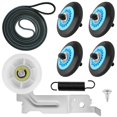 thumbnail image 1 of &atilde;?Upgraded&atilde;??Kit de Réparation de Rouleau de Sécheuse Compatible avec Pièces de Sécheuse Samsung DV45H7000EW/A2 DV42H5000EW/A3 DVE50R5400V/A3 DV40J3000EW/A2 DVE50M7450W/A3 DV48H, 1 of 6