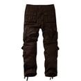 thumbnail image 4 of Pantalones Cargo Match XL 34 Marrón Algodón Resistente Ajuste, 4 of 6