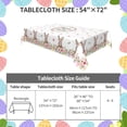 thumbnail image 5 of Happy Easter Rectangle Tablecloth, 5 of 5
