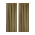 thumbnail image 2 of mi Blackout Cortinas 2 Panel Cortinas Modernas Oscurecimiento Térmico Leyfeng Cortinas de ventana, 2 of 6