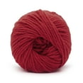 thumbnail image 4 of (3 pack) Peaches & Creme Solid 4 Medium Cotton Yarn, Red 2.5oz/70.9g, 120 Yards, 4 of 7