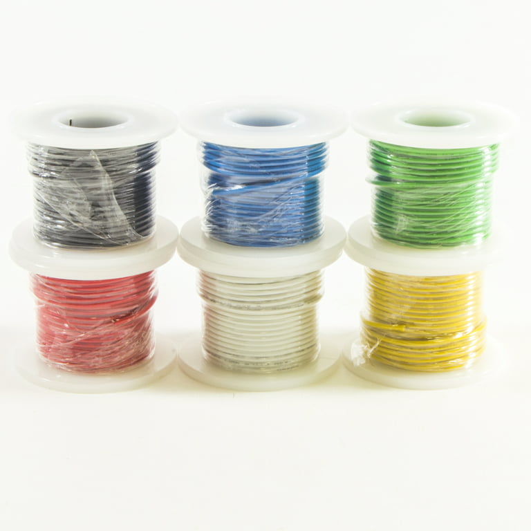 Elenco - XMH-218 Solid Hook-Up Wire Kit 6 Colors in a dispenser, gen 5  elenco 