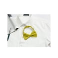 thumbnail image 5 of INSPIRE CHIC Accesorios de corbata de moño para hombres, correa ajustable, esmoquin formal sólido preatado en champán, 5 of 5