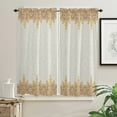 thumbnail image 4 of Bohemia Retro Pattern Ethnic Curtain Home Decoration Living Room Short Curtains Window Treatments For Kitchen Bedroom, 4 of 7