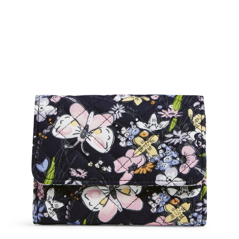 In Bloom Flower Small Compact Wallet