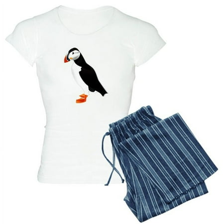 

CafePress - Pretty Puffin - Women s Light Pajamas