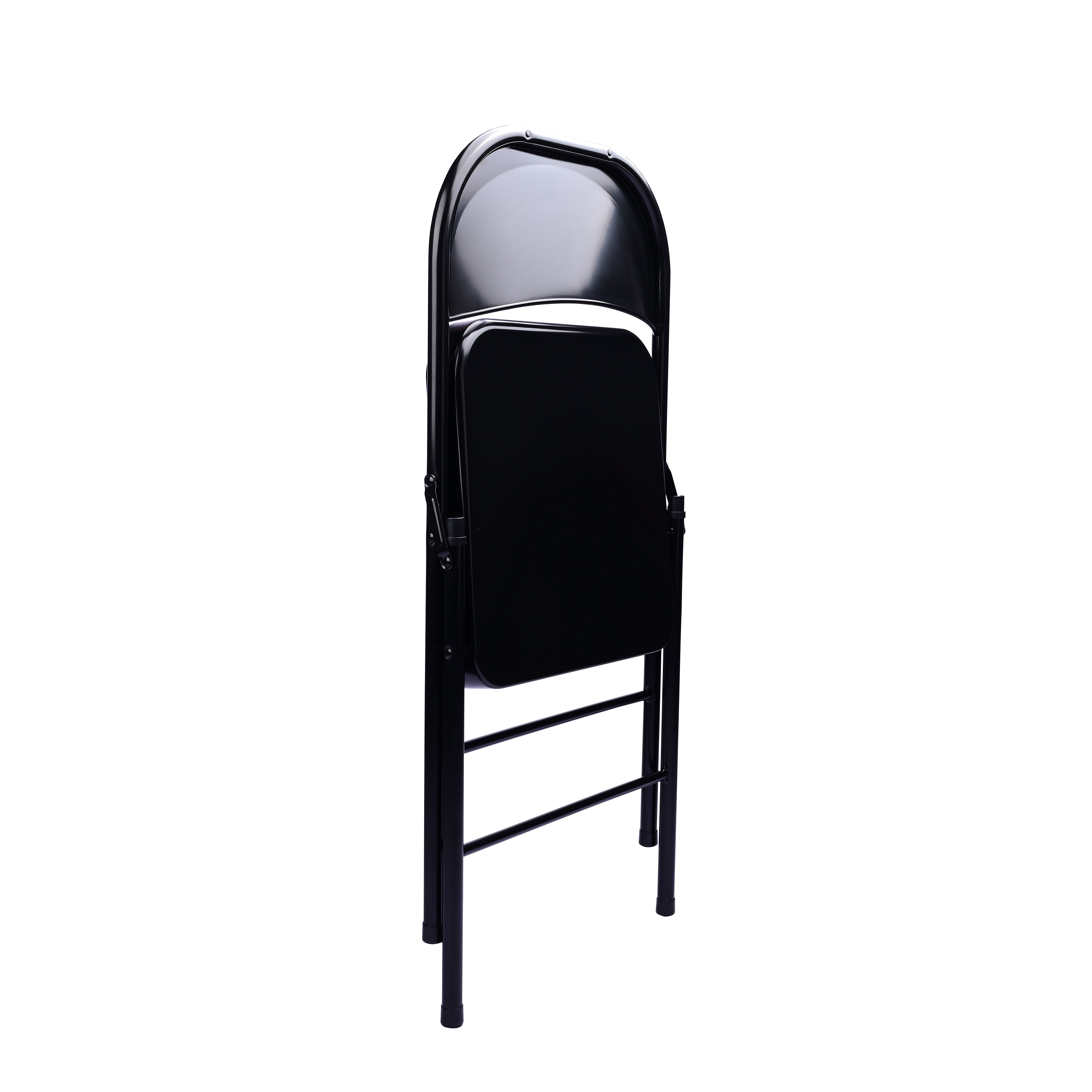 Mainstays Steel Folding Chair, Black