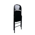 thumbnail image 4 of Mainstays Steel Folding Chair, Black, 4 of 15