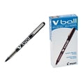 thumbnail image 1 of Pilot V Ball - Stylo à Bille Roulante - Noir - extra Fin (Lot de 12), 1 of 2