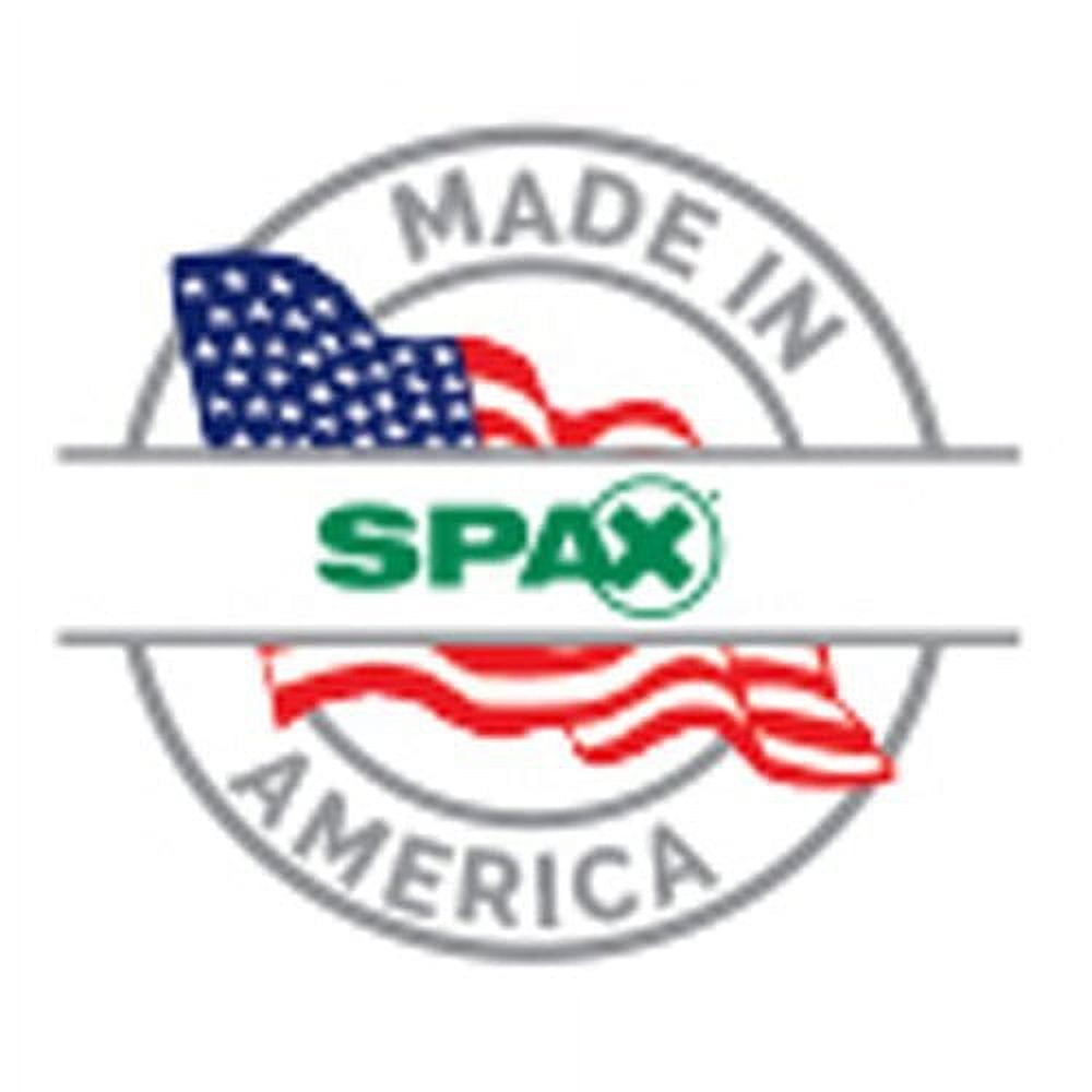 Spax 3571820800900 5/16 x 3-1/2" Hex Drive Washer Head HCR Exterior Powerlag Screw 250 Pieces per Pail