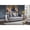 Gray, variant on Chanelle Thick Velvet Fabric Upholstered Sofa Made With Wood in Gray