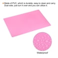 thumbnail image 4 of Uxcell 23.62'' x 15.75'' Alfombrilla de silicona para fundición de resina, hojas antideslizantes y antiadherentes, color rosa, 4 of 6
