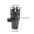 thumbnail image 3 of Car Cup Holder 2PCS,Rotating Beverage Holder-Degree Swivel, Adjustable Clip for Stable Drink Storage During Commute, 3 of 9