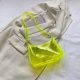 thumbnail image 5 of Bolso de hombro transparente para mujer, bolsos para las axilas, bolsos de mano de color sólido (amarillo) Ehuebsd Para Estrenar, 5 of 9