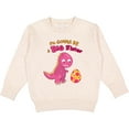 thumbnail image 2 of Inktastic Dinosaur Future Big Sister Toddler Sweatshirt, 2 of 4