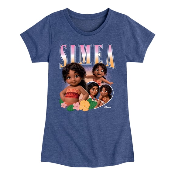Moana - Simea - Youth Girls Fitted Short Sleeve T-Shirt