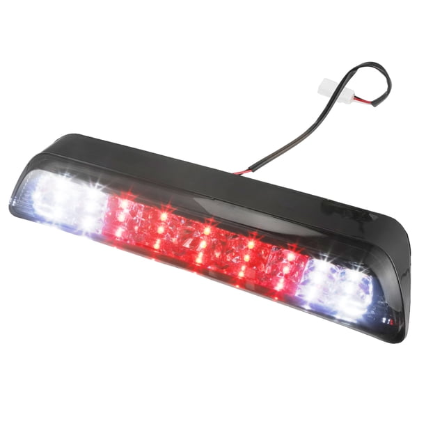 Luz trasera de freno de montaje alto 815700C051 Centro de techo de cabina trasera Tercera parada de freno Luz trasera Lámpara de carga para Toyota Tundra 2007-2019 ABS Negro