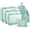 Green, variant on Packing Cubes Set, 6 Pcs Travel Packing Organizers for Suitcases, Large Capacity Travel Luggage Organizers Set includes 10 Storage Bags, Convenient Organizer Bags for Travel Lovers (Pink)