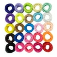 thumbnail image 5 of Artrylin 180 Pieces Multicolor Baby Girls Hair Ties No Crease Hair Bands Ponytail Holder for Baby Girls Infants Toddlers (Diameter 2.5 cm), 5 of 5