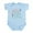 Sky Blue, variant on CafePress - Surgeon Like Mommy Infant Bodysuit - Baby Light Bodysuit, Size Newborn - 24 Months