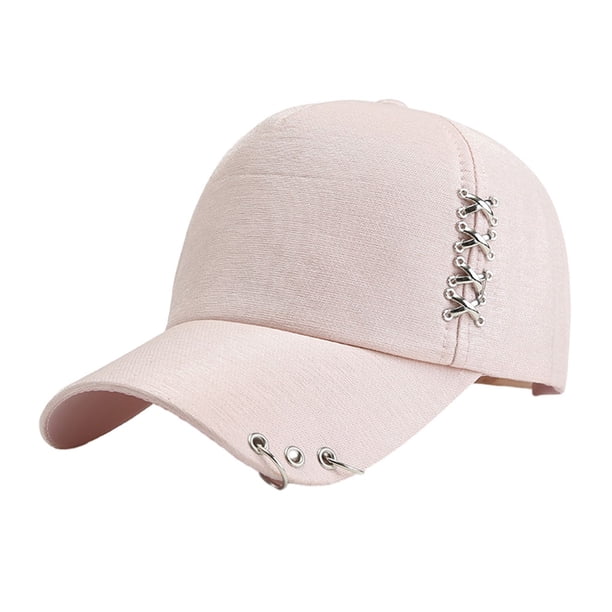 Gorra de béisbol Minnieouse transpirable Rosa con anillo de ajuste cómodo
