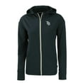 thumbnail image 2 of Women's Cutter & Buck  Navy Tampa Bay Rays Daybreak Eco Recycled Full-Zip Hoodie, 2 of 3