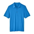 thumbnail image 4 of North End NE100 Men's JAQ Snap-Up Stretch Performance Polo-Light Nautical Blue-S, 4 of 5