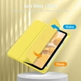 thumbnail image 6 of Fintie Hybrid Slim Case for iPad (A16) 11th Generation 11 Inch (2025), iPad 10th Generation 10.9 Inch (2022), with Clear Transparent Back, Yellow, 6 of 10