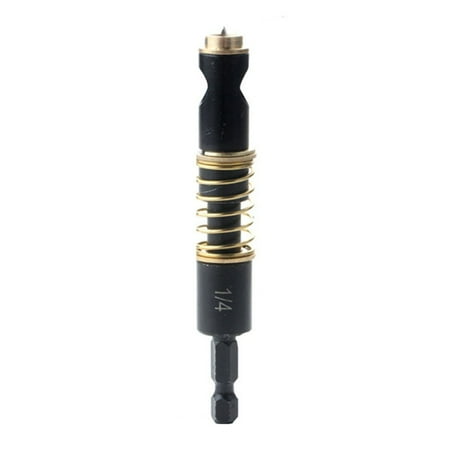 Hss Brass Self Centering Hinge Drill Bits Screw Woodworking Reaming 1/4