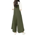 thumbnail image 4 of ZANZEA Ladies Casual Solid Tank Jumpsuit Long Suspender Overalls Bib Pants, 4 of 11
