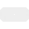 thumbnail image 4 of 28"W x 14"H x 1"ID x 9 3/4"C x 1"P Emerald Architectural Grade PVC Contemporary Ceiling Medallion, 4 of 11