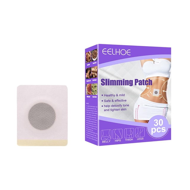 30 Uds parche reparador corporal mejora el cuerpo aprieta el parche de grasa del vientre para el cuidado de la salud Likrtyny Cuidado Belleza