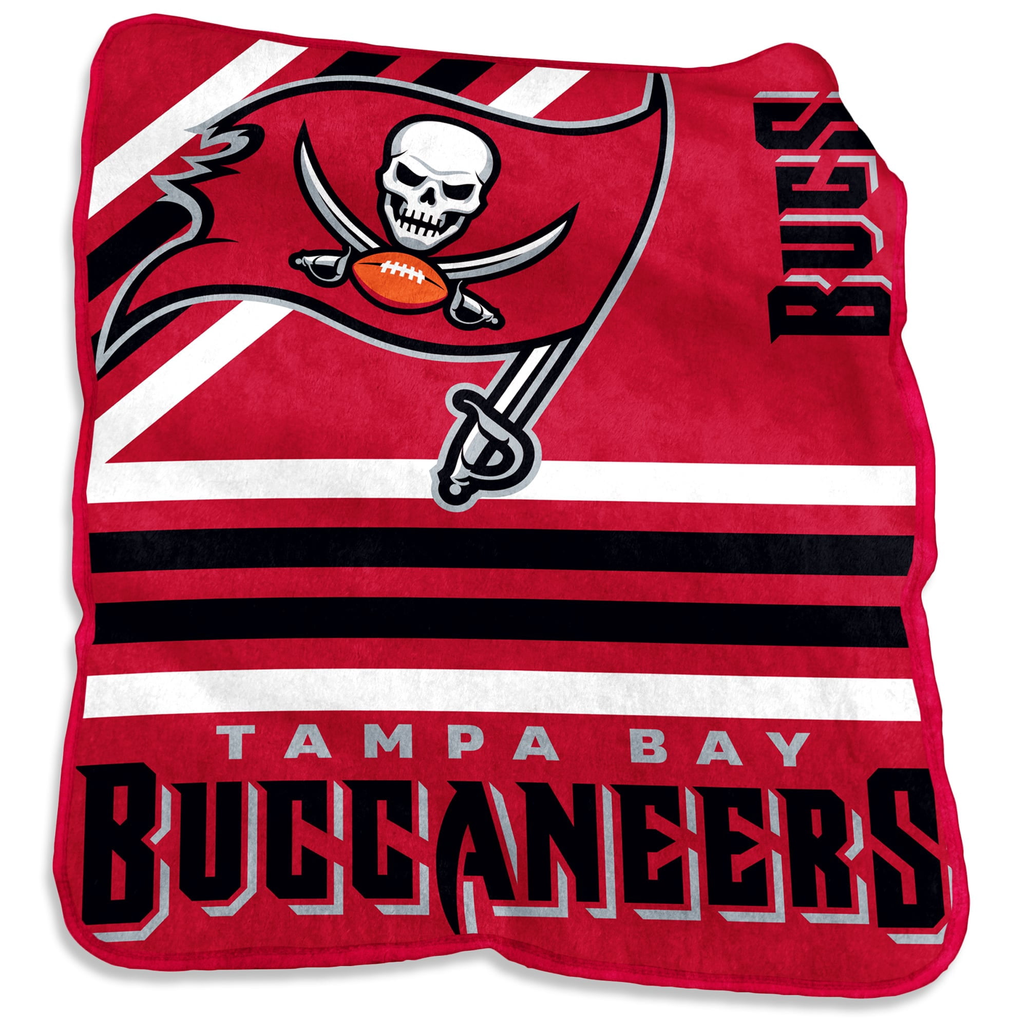 Tampa Bay Buccaneers 50 x 60 Plush Raschel Throw