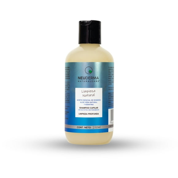 Shampoo Sin Sulfatos Con Aloe Vera + Keratina 250ml Neuderma Naturalcare Shampoo capilar