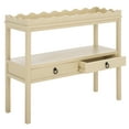 thumbnail image 4 of SAFAVIEH Darlyn Modern 2 Drawer Wood Console Table, Sand, 4 of 11