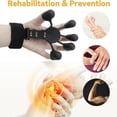 thumbnail image 3 of Hand Grip Strengthener Strength Gripper Finger Exerciser Therapy Forearm Trainer, 3 of 3
