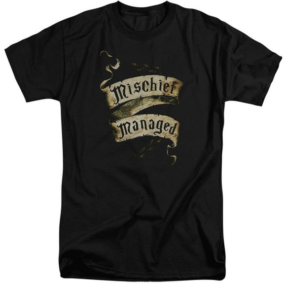 Harry Potter - Mischief Managed - Tall Fit Short Sleeve Shirt - XX-Large