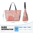 thumbnail image 4 of Easygdp Corals Bolsa de Viaje de Playa de Gran Capacidad, Bolsa Tote Perfecta para la Playa, Escapadas de Fin de Semana y Viajes, 4 of 7