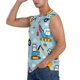 thumbnail image 3 of Balery Building Truck Camisetas sin mangas para hombre, absorbe la humedad y protege contra el mal olor.-X-Large, 3 of 7