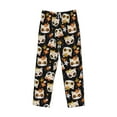 thumbnail image 4 of Xecao Flower Fox Men's Straight Lounge Pajama Pants: The Ultimate in Comfortable Sleepwear, 4 of 9