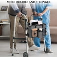 thumbnail image 2 of Foldable Walker Accessories with Cup Holder & Organizer Pouch, 2 of 7