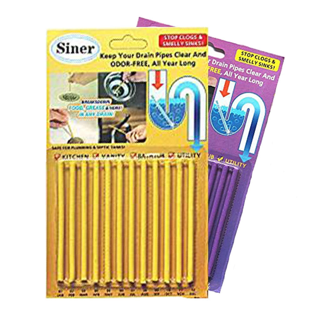 Kitchen Sink Drain Cleaner Sticks Shower Bathtub Toilet Enzymes Kitchen Sink Drain Cleaner Sticks