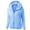 Blue, variant on zbxnLI Boys Girls Fleece Jacket Winter Warm Sherpa Coat Hooded Long Sleeve Zip up Outerwear Coat with Pockets